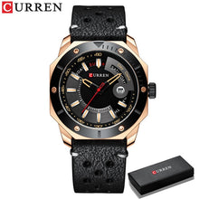 Load image into Gallery viewer, CURREN Men's Watch New and Chic Business Quartz Watches Stainless Steel and Date and week Male Clock