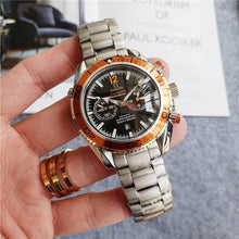 Load image into Gallery viewer, Omega- Luxury Brand Ceramic Bezel Mens AAA Mechanical SS 007 Automatic Movement Men Watch Designer Watches Wristwatches 61254