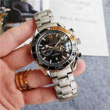Load image into Gallery viewer, Omega- Luxury Brand Ceramic Bezel Mens AAA Mechanical SS 007 Automatic Movement Men Watch Designer Watches Wristwatches 61254