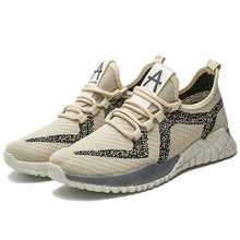 Load image into Gallery viewer, Men Knitting Mesh Breathable Flat Heel Shoes Sport Running Casual Sneakers Foreign Trade Cross-Border Men's Shoes