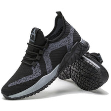 Load image into Gallery viewer, Men Knitting Mesh Breathable Flat Heel Shoes Sport Running Casual Sneakers Foreign Trade Cross-Border Men's Shoes
